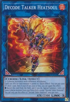 Yu-Gi-Oh! TCG: Decode Talker Heatsoul (V.1) (RA01)