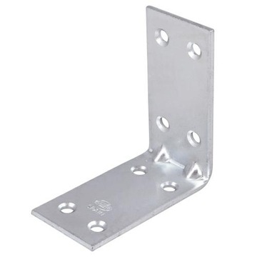 Kątownik łącznik budowlany Wspornik stalowy 60x60x30x2mm cynkowany