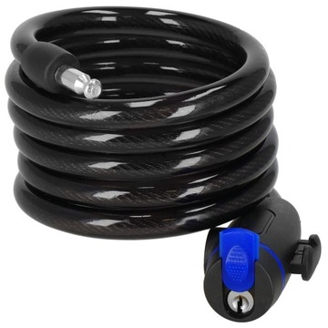 ВЕЛОСИПЕДНЫЙ ЗАМОК ВЕЛОСИПЕДНЫЙ ЗАМОК КЛЮЧ БЕЗОПАСНОСТИ ПРОЧНЫЙ КАБЕЛЬ