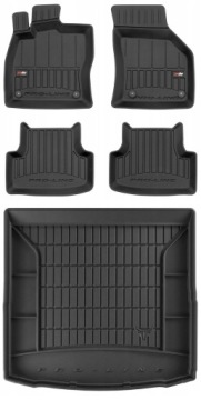 Set 3D gumové rohože Seat Leon 3 Kombi od 2014- d