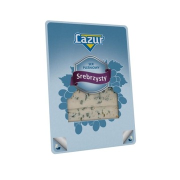 Ser pleśniowy Lazur srebrzysty plastry 100g.