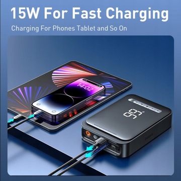 Автомобильный стартер Baseus 2 в 1 Power Bank Air