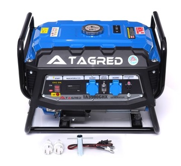 TAGRED 5600W AVR ГЕНЕРАТОР + МАСЛО