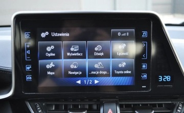 Toyota C-HR I Crossover 1.8 Hybrid 122KM 2018 Toyota C-HR 1.8 Hybryda Kamera Cofania Nawigacja Grz.siedzenia 1.8 Hybryda, zdjęcie 34