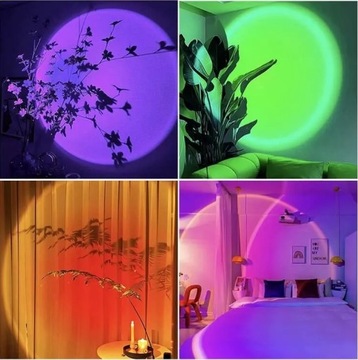 Лампа Sunset LED 7Вт для детской комнаты USB 5В
