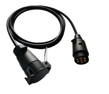 PRZEDŁUŻACZ przewód GNIAZDA PRZYCZEPY kampera 5m