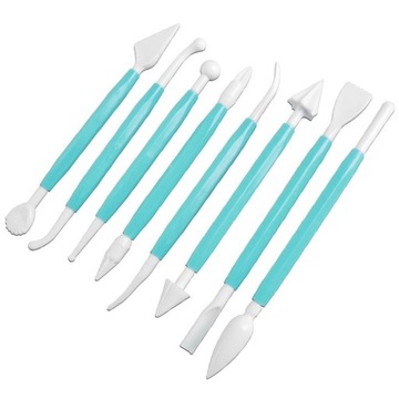 Zestaw szpatułek do modelowania - 8 szt.