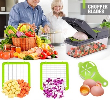 МНОГОФУНКЦИОНАЛЬНАЯ ТРЕЗКА ДЛЯ ОВОЩЕЙ, ФРУКТОВ, ТЕРКА 15 в 1