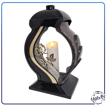 Святилищная свеча HK-41 Обеликс Роза 34см Золото