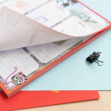 Планировщик уроков «Хвост Феи» А4 в школу для детей