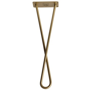Noga do stolika kawowego metalowa meblowa 40 cm