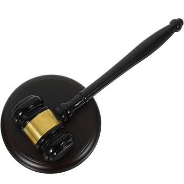Ozdoba młotka aukcyjnego Gavel Prop