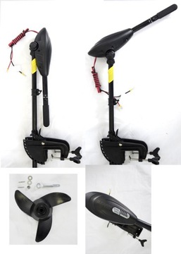 SILNIK ZABURTOWY ELEKTRYCZNY 672W 60LBS 12V STORM