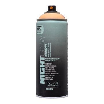 Farba luminescencyjna w sprayu Montana Night Glow orange 400 ml