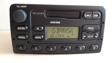RADIO FORD 4000 FOCUS SCORPIO ESCORT TRANSIT FIESTA MONDEO COUGAR PUMA