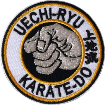 Uechi-ryu Karate Naszywka Termo Klej Uechi ryu