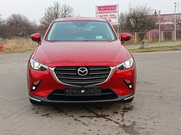 Mazda CX-3 Crossover Facelifting 2.0 Skyactiv-G 121KM 2019 Mazda CX-3 2.0 29000KM Przebiegu Full LED Skóra Navi Kamera Europa NIE USA, zdjęcie 1