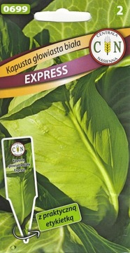 KAPUSTA BIAŁA EXPRESS najszybsze tempo wzrostu 2g