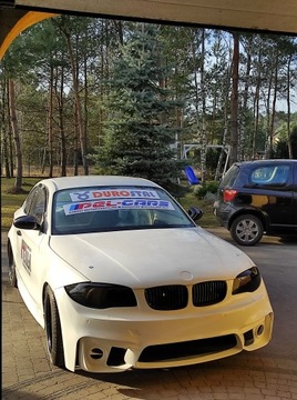 SZYBA TYLNA BMW E82 DRIFT KJS POLIWĘGLAN FEBLA