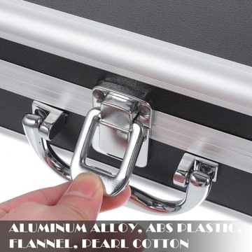 Алюминиевый ящик для инструментов для мужчин. Несессер