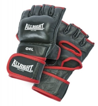 Кожаные перчатки Allright Gel MMA r.L