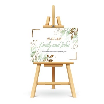 Приветственная доска ПЛАН СВАДЕБНОГО СТОЛА 100х70 XXL