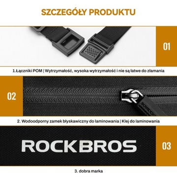 ROCKBROS Мотоциклетная сумка Водонепроницаемая противоскользящая с сенсорным экраном