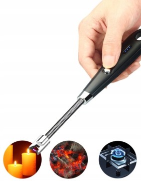 ЭЛЕКТРИЧЕСКАЯ КУХОННАЯ ПЛАЗМЕННАЯ ЗАЖИГАЛКА ДЛЯ ГАЗА USB XXL ЗАЖИГАЛКА