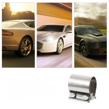 2 шт. УЗКАЯ ЛЕНТА ВЫХЛОПНОЙ ЛЕНТЫ УПЛОТНИТЕЛЬНЫЕ ЗАЖИМЫ ГЛУШИТЕЛЬ ЗАЖИМЫ ВЫХЛОПНОГО РАЗЪЕМА