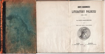 Zarys najnowszej Literatury Polskiej 1864-1897 - Piotr Chmielewski