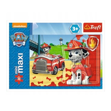 ПАЗЛ MINIMAXI MARSHALL PAW PATROL, 20 ШТ. КЛУБ