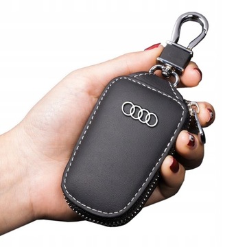 Etui na klucze ze skóry do Audi