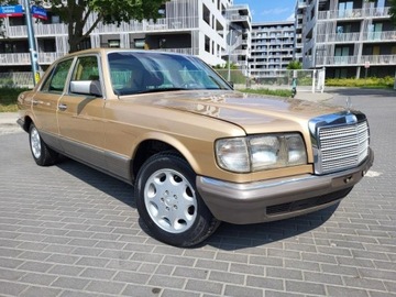 Mercedes Klasa S W126 Sedan 2.8 SE,SEL 185KM 1984 Mercedes w126 280SE, Odrestaurowany, Automat, Szyberdach