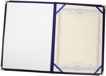 Folder Prezentacji Folder certyfikatów okładka na dyplom w formacie A3