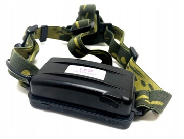 LATARKA CZOŁOWA LED 3W AKUMULATOROWA SENSOR RUCHU