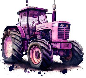 Naprasowanka Traktor rolnictwo ciągnik rolniczy 4