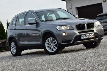 BMW X3 F25 2012 BMW X3 2.0D 184Km Navi Skóra Panorama Gwarancja