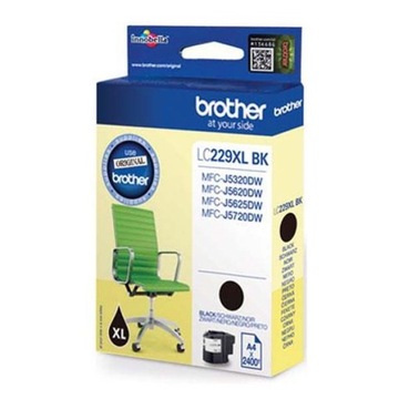 Brother LC229XLBK - oryginalny tusz, czarny