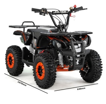 МИНИ БЕНЗИНОВЫЙ квадроцикл ДЕТСКИЙ 50cc ASIX M7