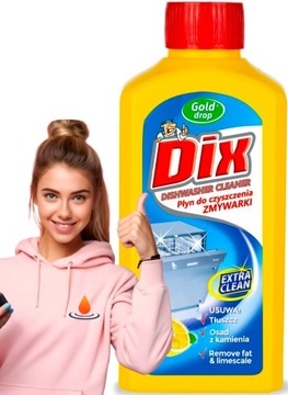 Gold Drop DIX płyn do czyszczenia zmywarki 250ml
