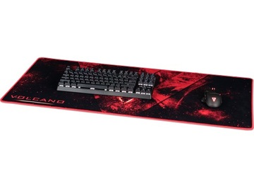 БОЛЬШАЯ ИГРОВАЯ КЛАВИАТУРА И КОВРИК ДЛЯ МЫШИ РАЗМЕРАМИ 90 x 42 см