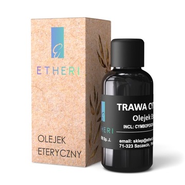 Trawa cytrynowa - olejek eteryczny 10 ml. ETHERI