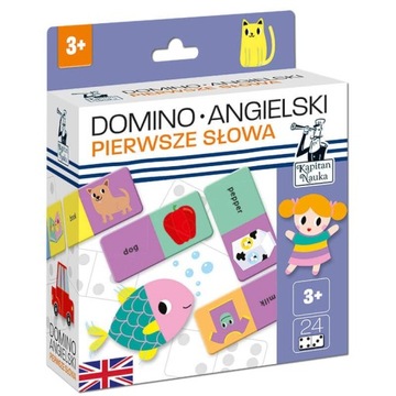 Domino angielski Kapitan Nauka układanka gra