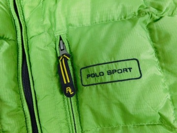 RALPH LAUREN POLO SPORT__DOWN JACKET__PUCHOWA__JASNA ZIELEŃ__L