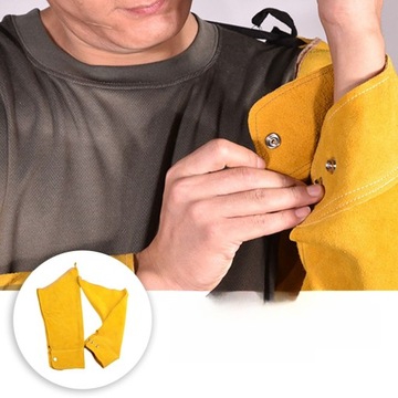 1 ПАРА УСТОЙЧИВЫХ К ПОРЕЗАМ РУКАВ ЗАЩИТА ОТ СВАРКИ (YE