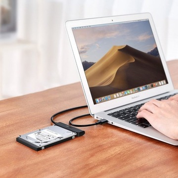 АДАПТЕР UGREEN USB-C 3.0 ДЛЯ SATA III HDD SSD ДЛЯ ПОДКЛЮЧЕНИЯ НАКОПИТЕЛЯ