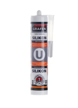 GRAFEN SILIKON UNIWERSALNY 280ML WEWNĘTRZNY ZEWNĘTRZNY BRĄZOWY