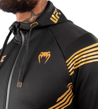 СПОРТИВНАЯ ТОЛСТОВКА С КАПЮШОНОМ VENUM UFC ЧЕРНАЯ, размер L