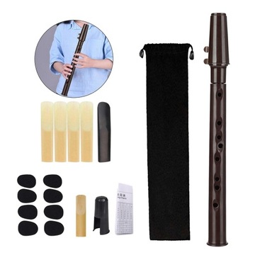 Saksofon kieszonkowy Lekki instrument dęty drewniany Mini Sax do muzycznej kawy