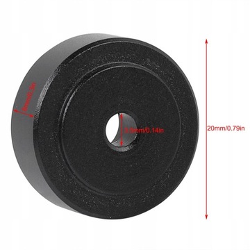 4X ALUMINIOWE NÓŻKI IZOLACYJNE DO GRAMOFONU